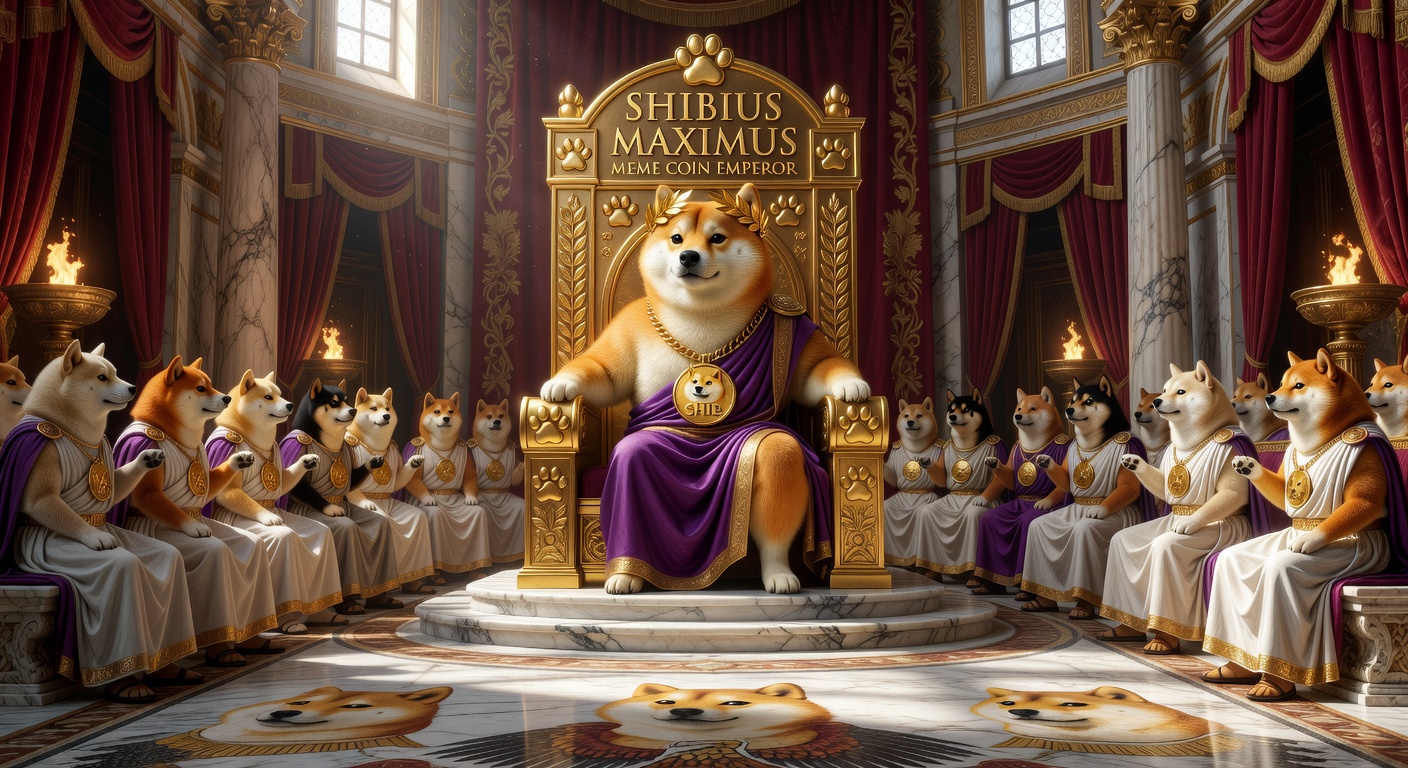 Shibius Maximus on the Imperial Throne