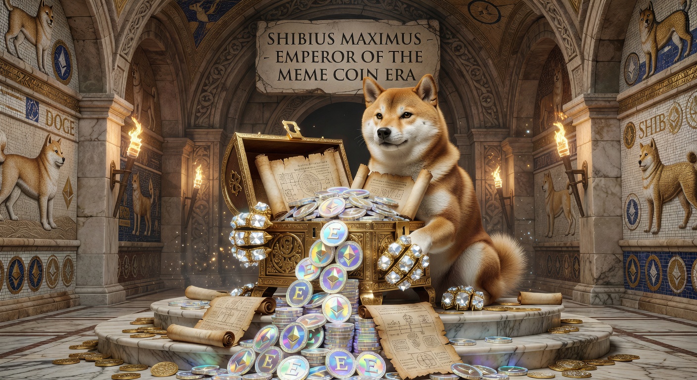 Shibius Maximus with treasure